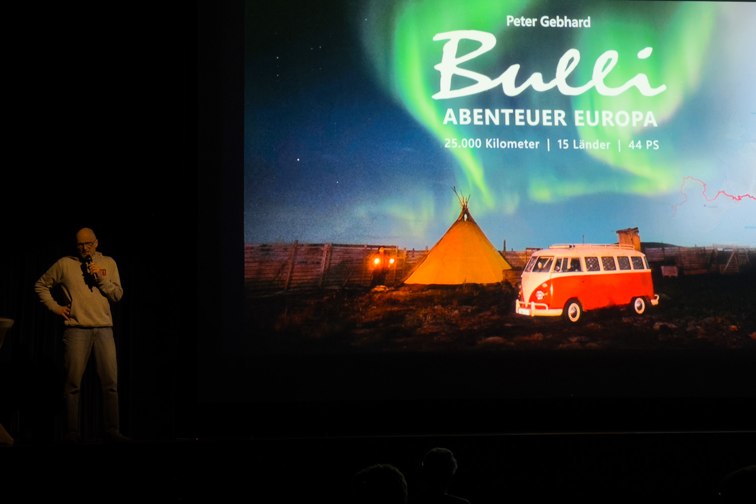 Mit Erwin durch Europa – Ein Abend mit Peter Gebhard in der