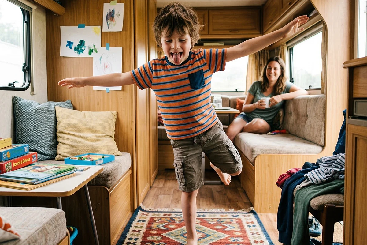 32-Ideen f&uuml;r Regentage - Bild erstellt mit Unterst&uuml;tzung durch KI