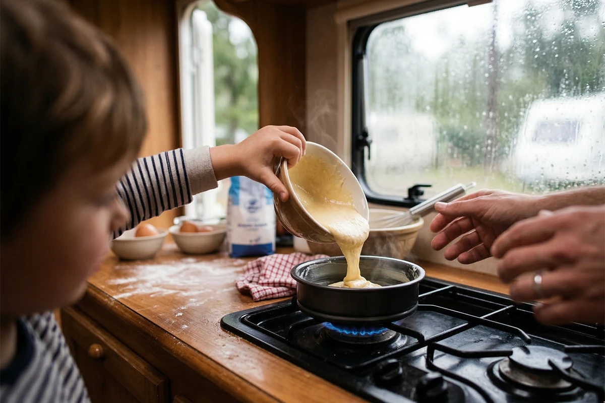 32-Ideen f&uuml;r Regentage - Bild erstellt mit Unterst&uuml;tzung durch KI
