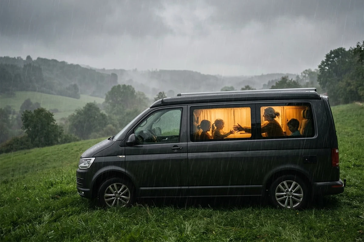 32-Ideen f&uuml;r Regentage - Bild erstellt mit Unterst&uuml;tzung durch KI